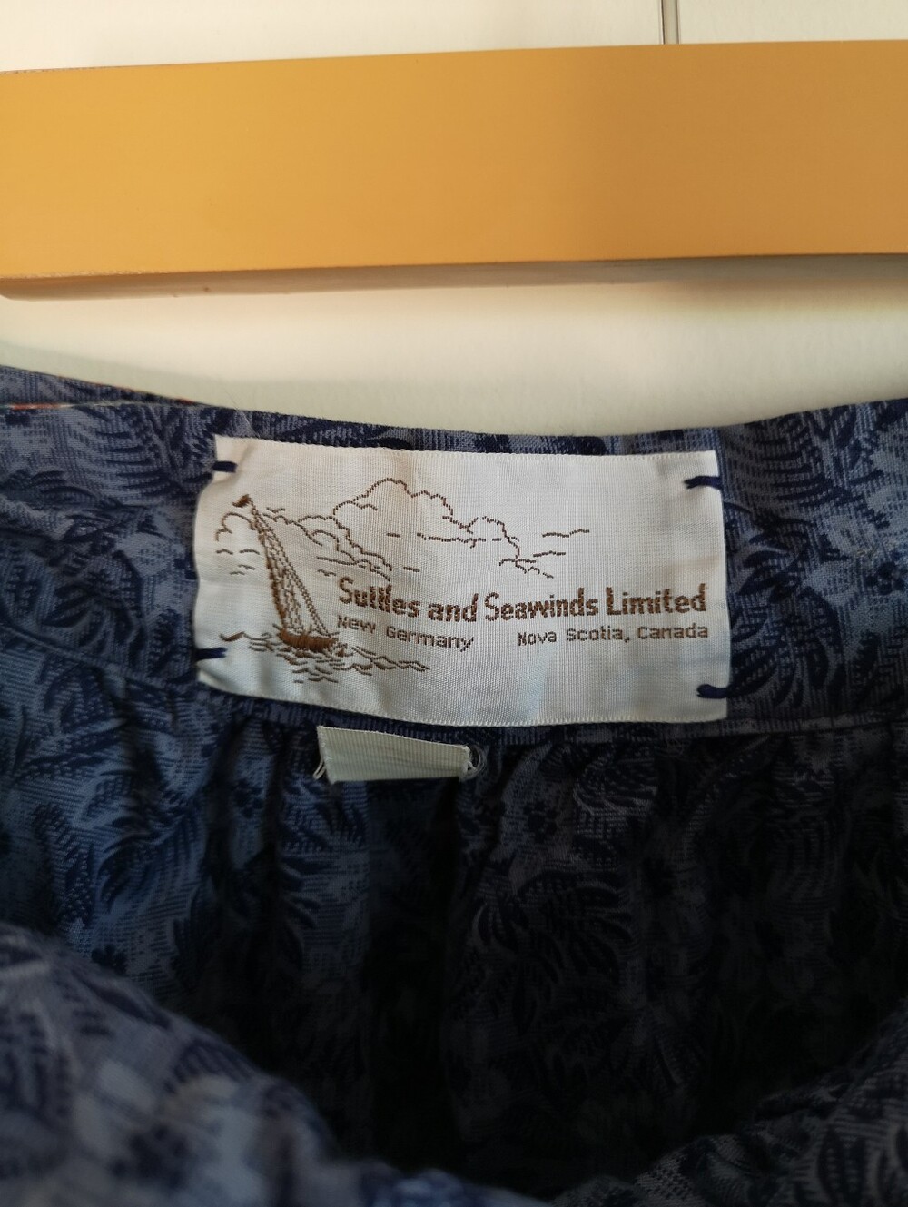 80s Suttles and Seawinds Quilted Skirt - Picture 6 of 6